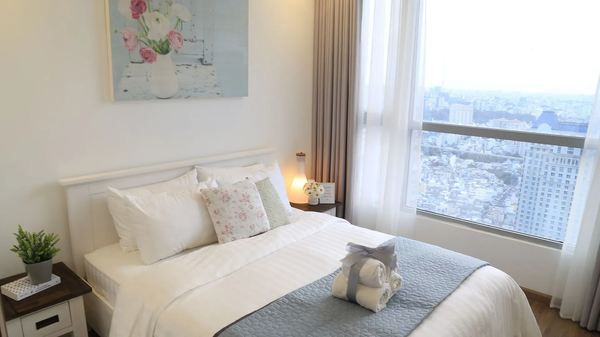 Hoasun Home Apartments Vinhomes Area Ho Chi Minh-Byen 0*,